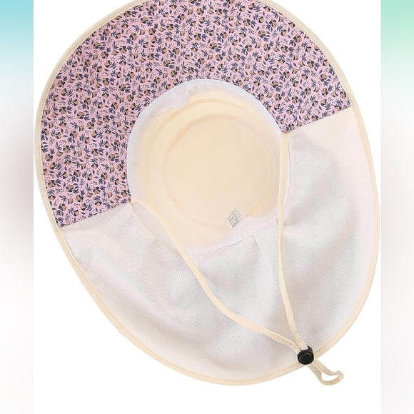 NWT Sun Hats Foldable Wide Brim Boonie Hat Adjustable UV Protection Fishing - Picture 3 of 7